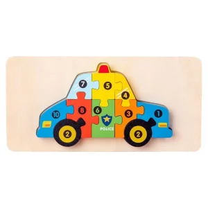 BẢNG TRANH ĐỒ CHƠI GHÉP HÌNH 3D BẰNG GỖ - TAXI