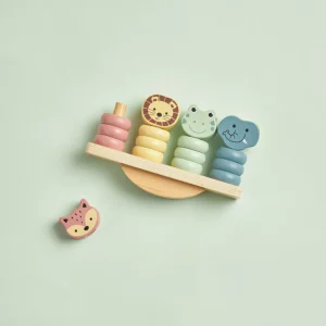 Đồ chơi gỗ Động vật cân bằng  chủ đề động vật