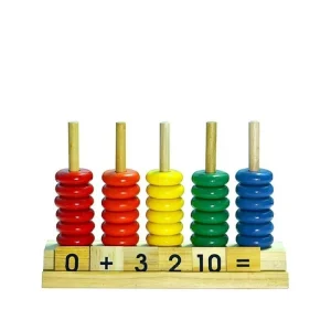 Wooden Abacus Math Toy – Early Learning Educational Toy for Kids