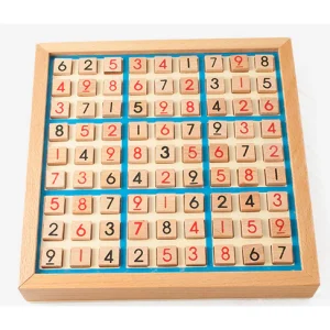 Wooden Sudoku Puzzle Board
