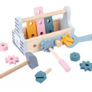 Wooden Tool Box Toy Set for Kids