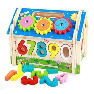 Wooden Activity House Toy