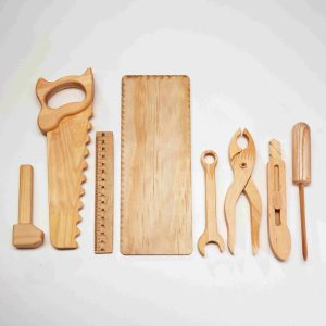 Wooden Tool Set for Kids