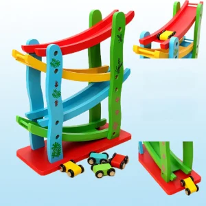Wooden Car Ramp Racer