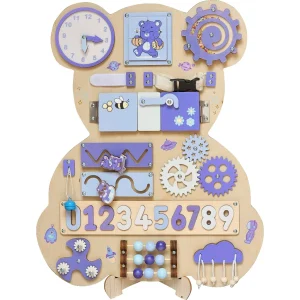 Wooden Busy Board for Kids