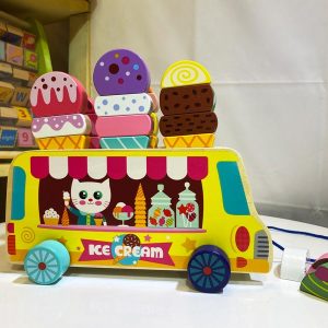 Wooden Ice Cream Truck Toy