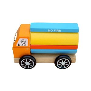 Wooden Fuel Truck Toy